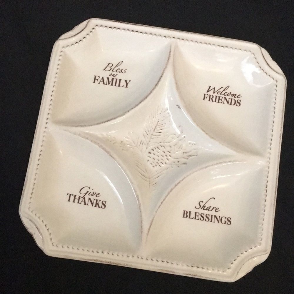 🏡 🎁 Divided serving tray